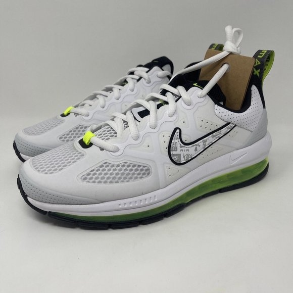 Nike Other - Nike Air Max Genome Men's Sneaker White Volt Pure Platinum Men's Size 6 WMNS 7.5